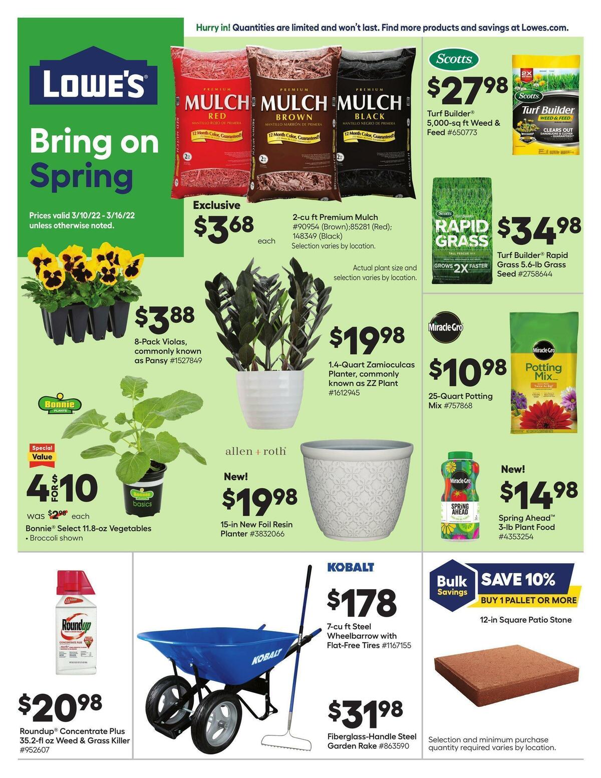 Lowe's Weekly Ads & Deals from March 10