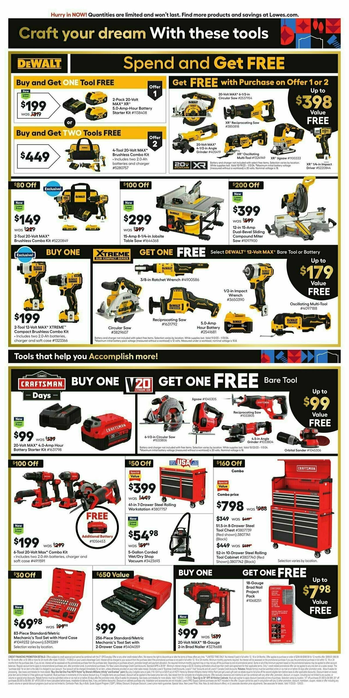 Lowe's Black Friday Weekly Ads & Deals from November 23 Page 2