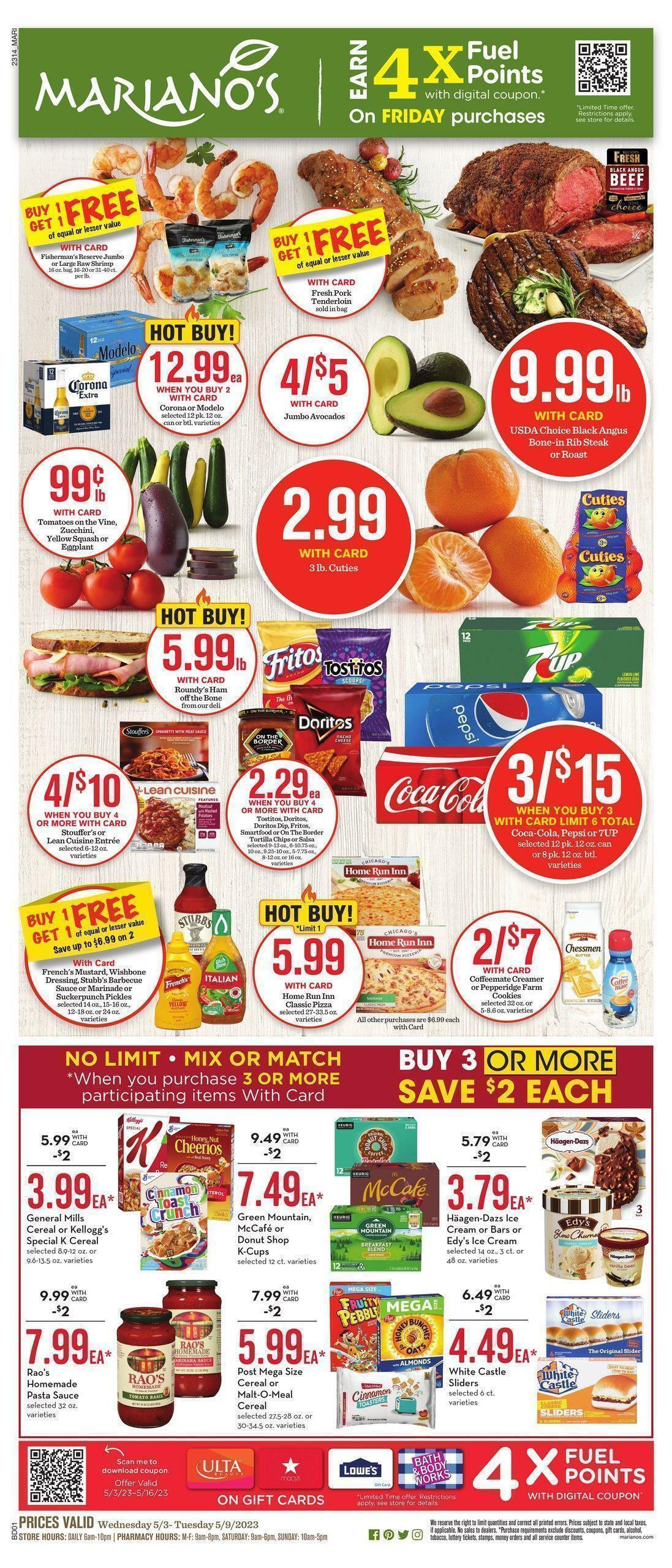 Mariano's Weekly Ad & Deals from May 3