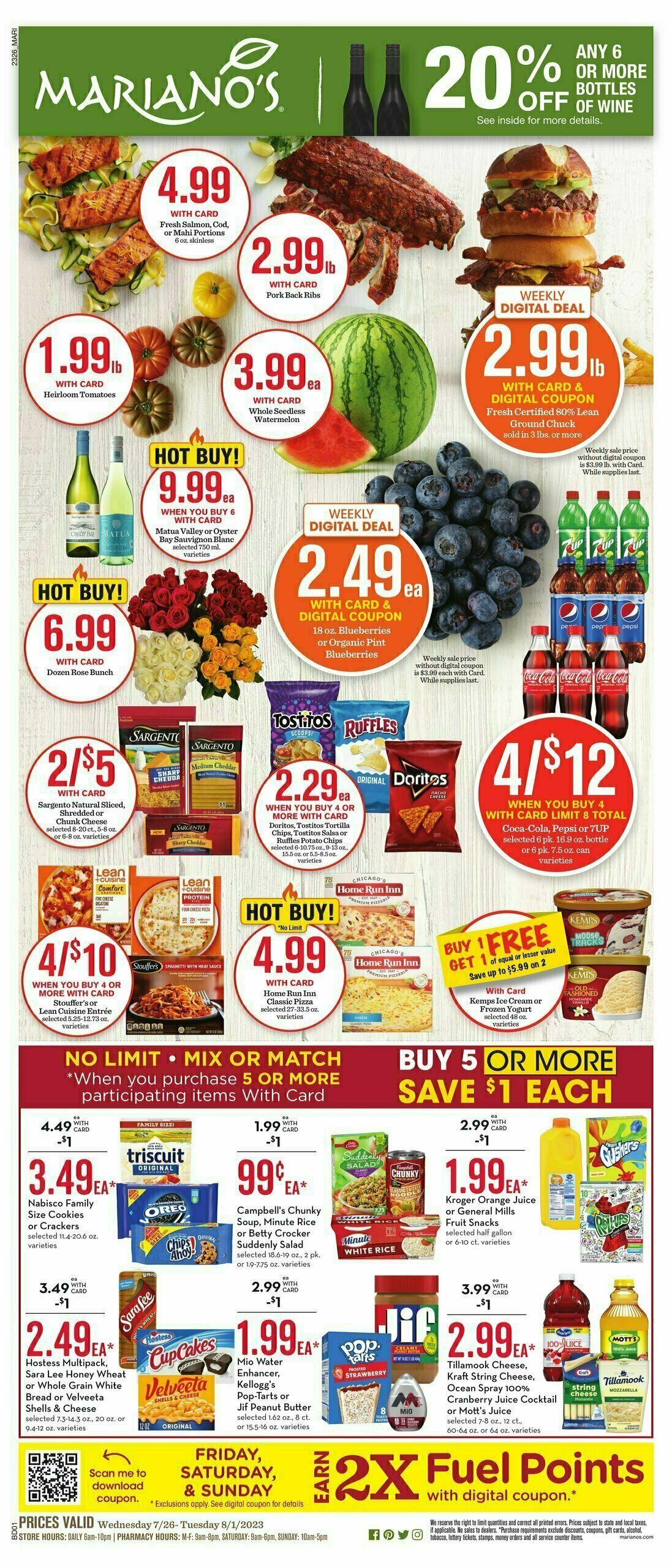 Mariano's Weekly Ad &amp; Deals from July 26