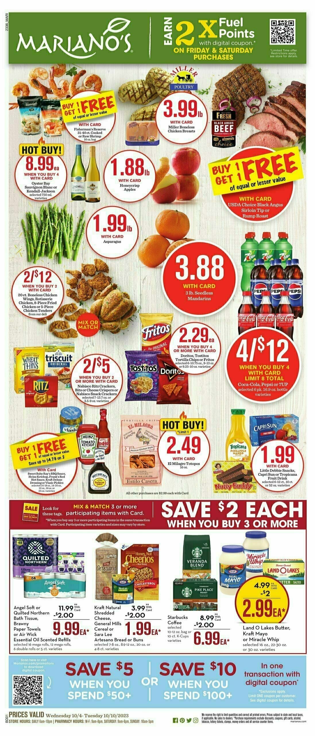 Mariano's Weekly Ad & Deals from October 4