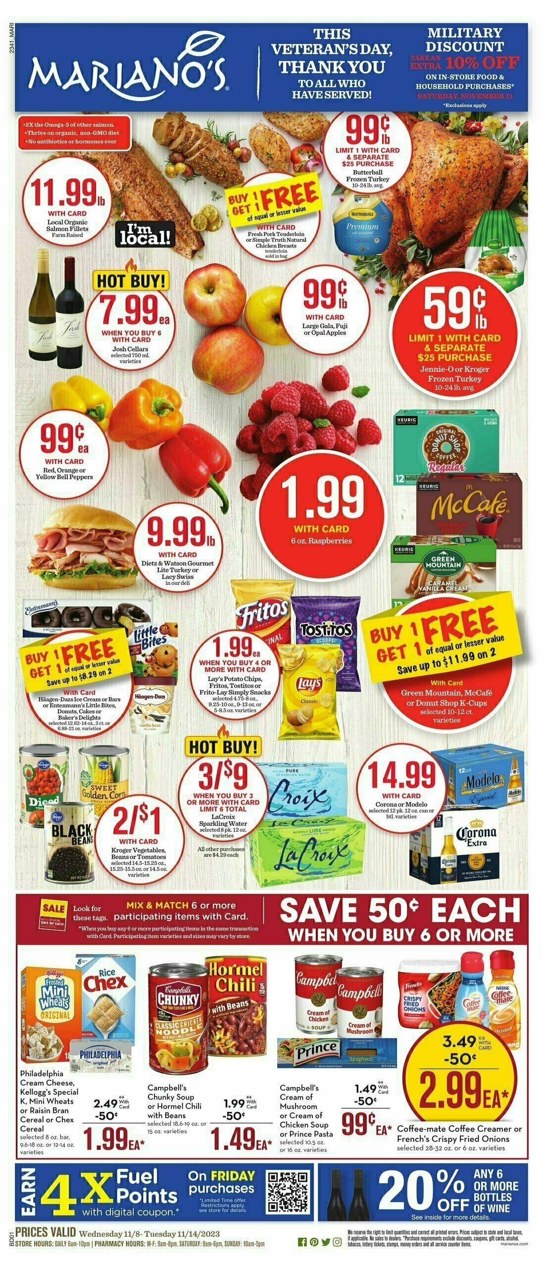 Mariano's Weekly Ad & Deals from November 8