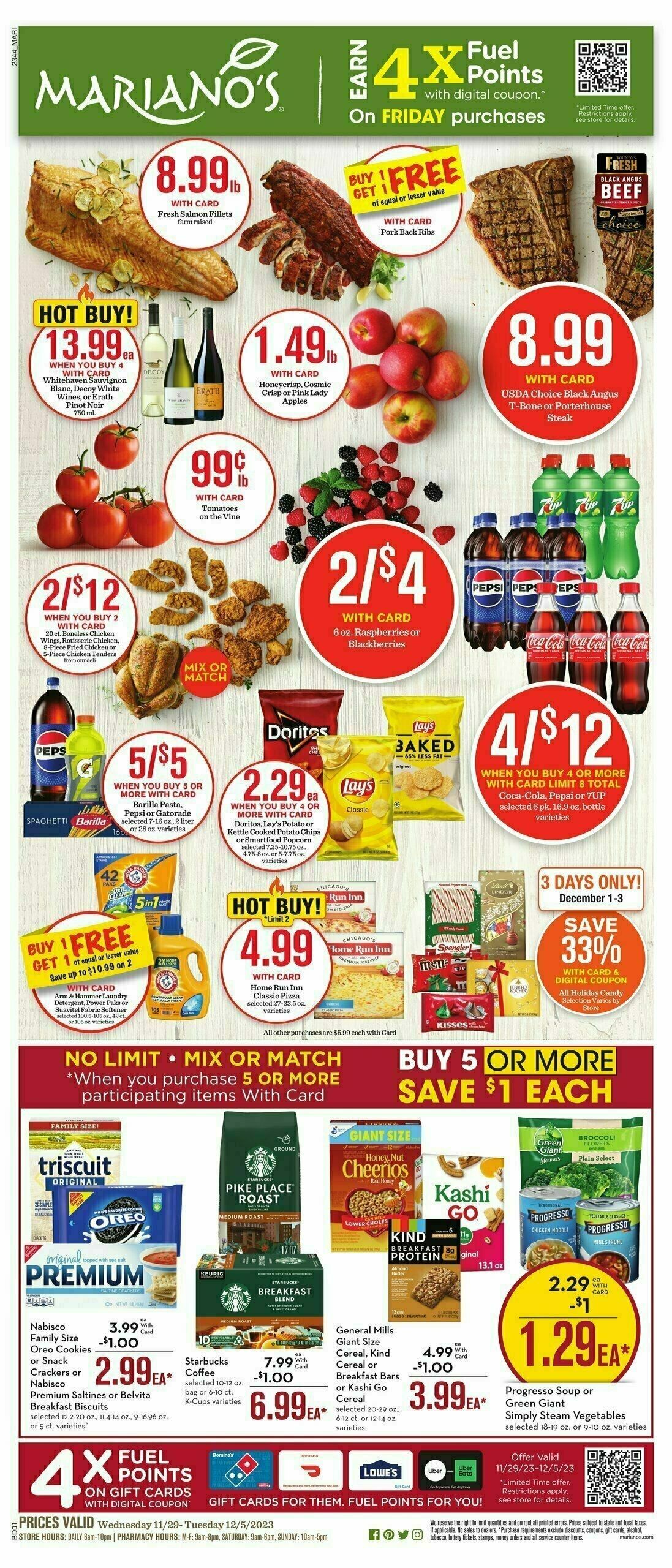Mariano's Weekly Ad & Deals from November 29