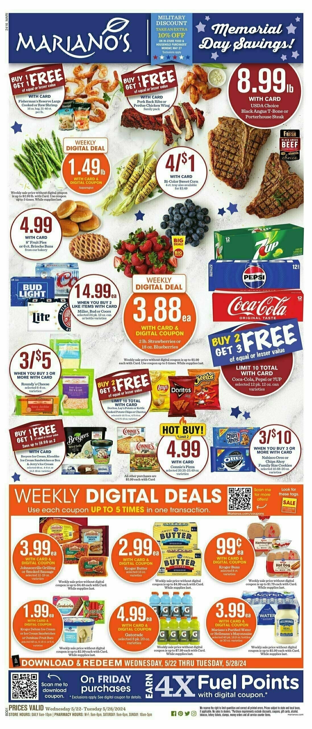 Mariano's Weekly Ad & Deals from May 22