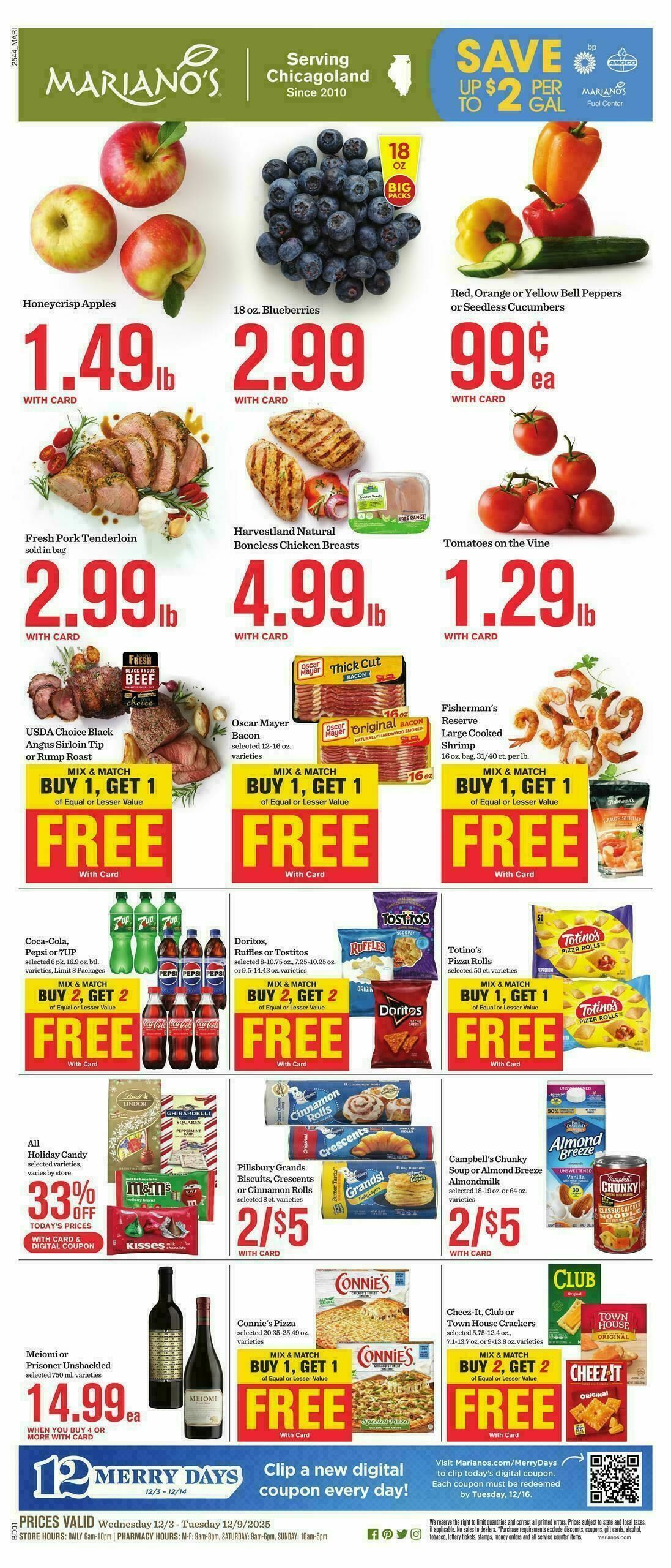 Mariano's Weekly Ad & Deals from December 3