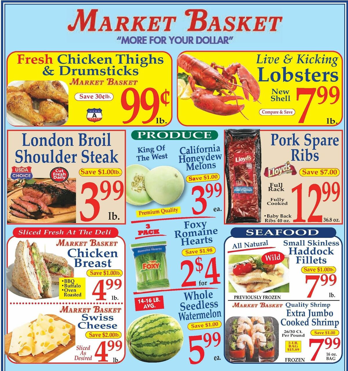 Market Basket Flyer from August 20