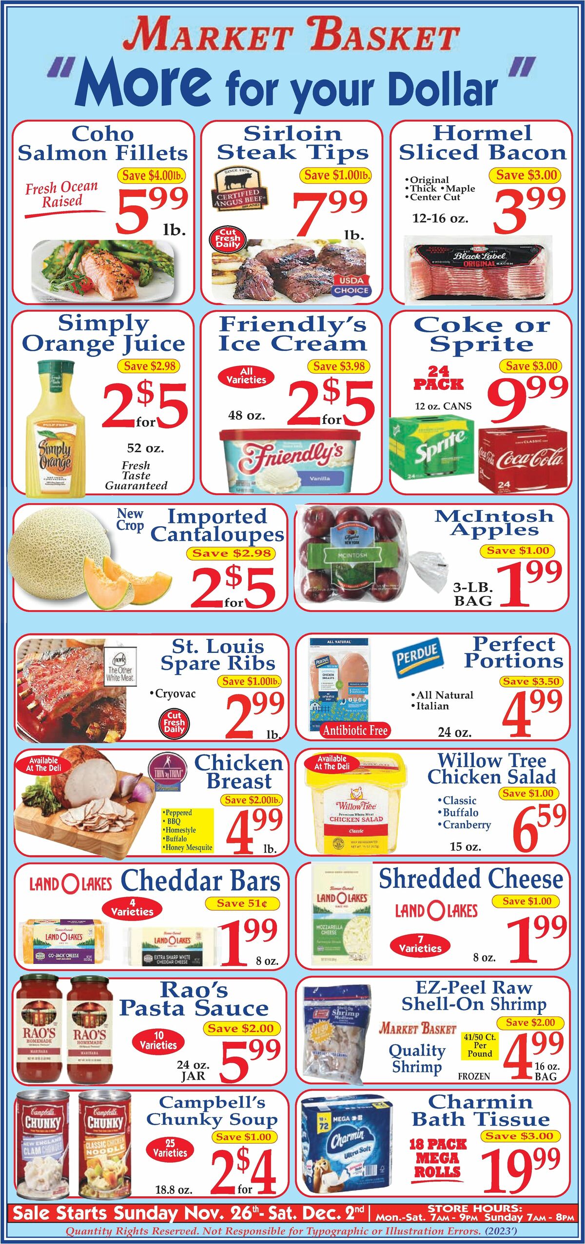 Market Basket Flyer from November 26