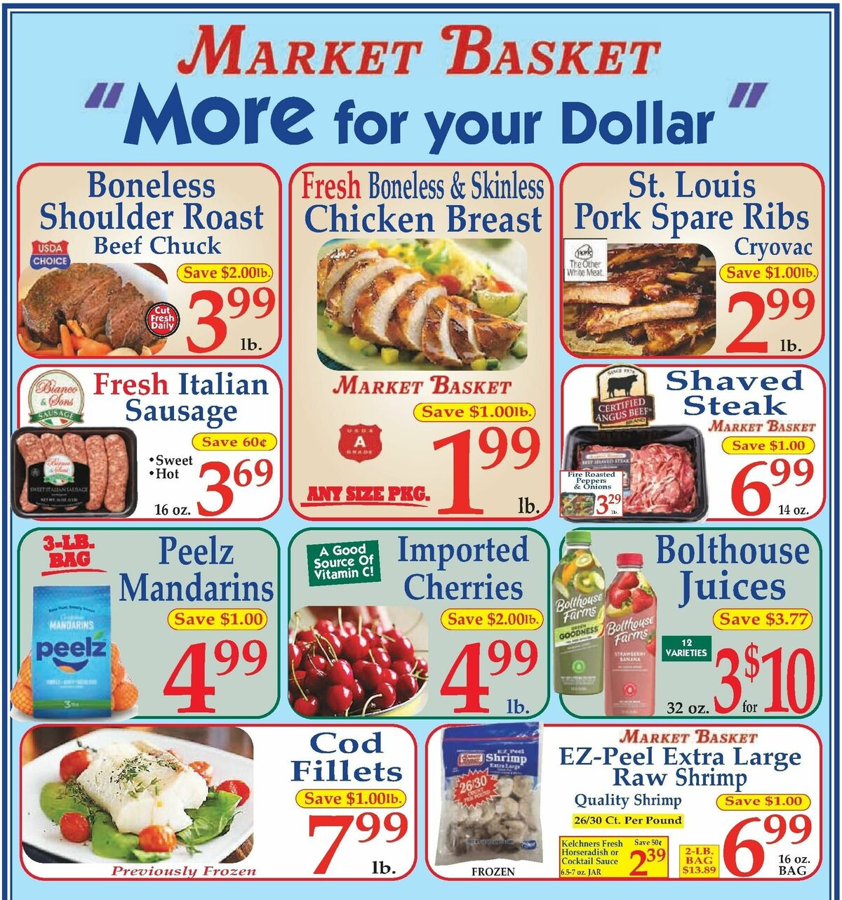 Market Basket Flyer from January 14