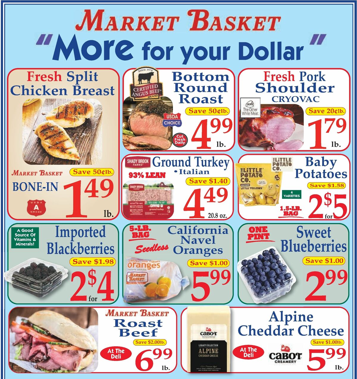 Market Basket Flyer from January 21