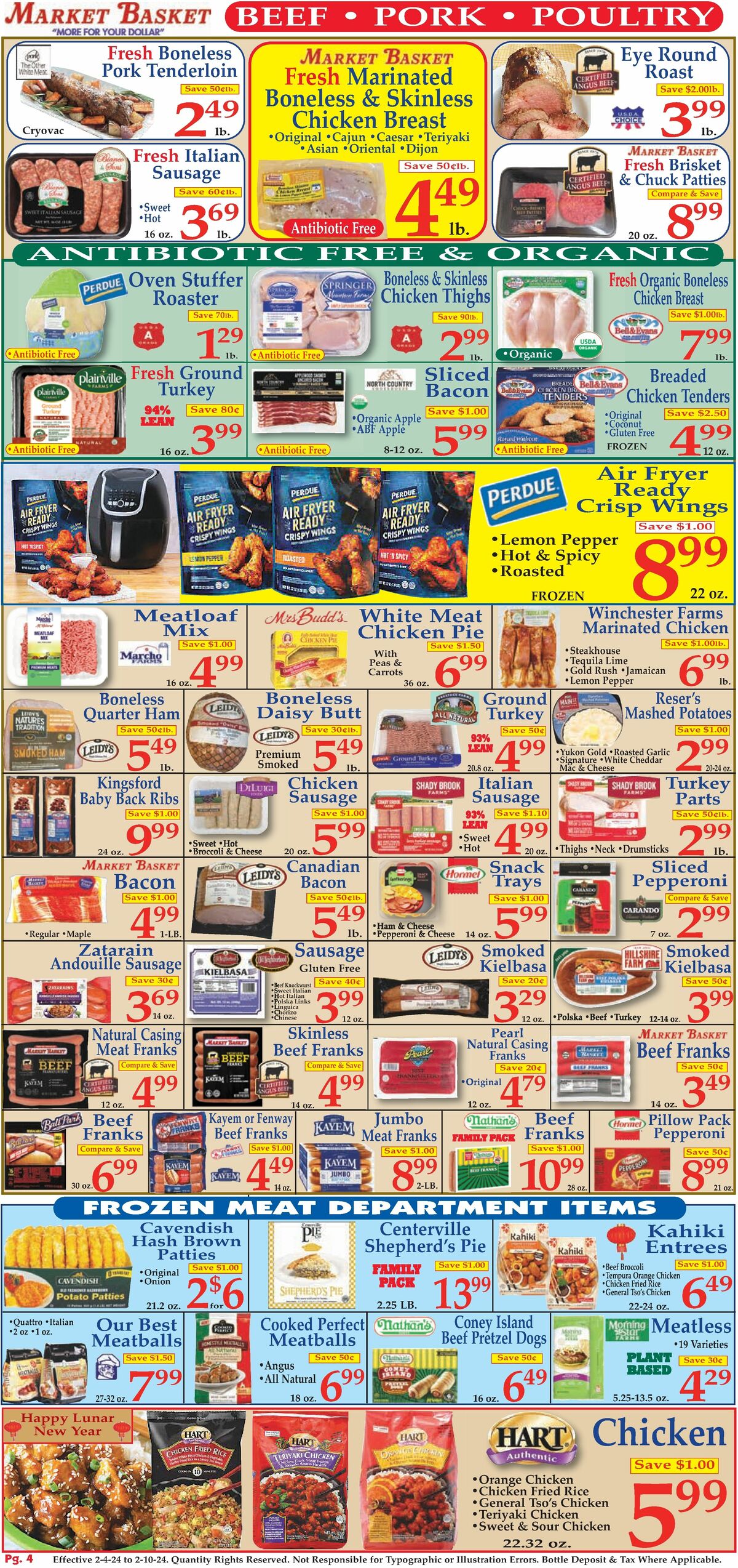 Market Basket Flyer from February 4 Page 5