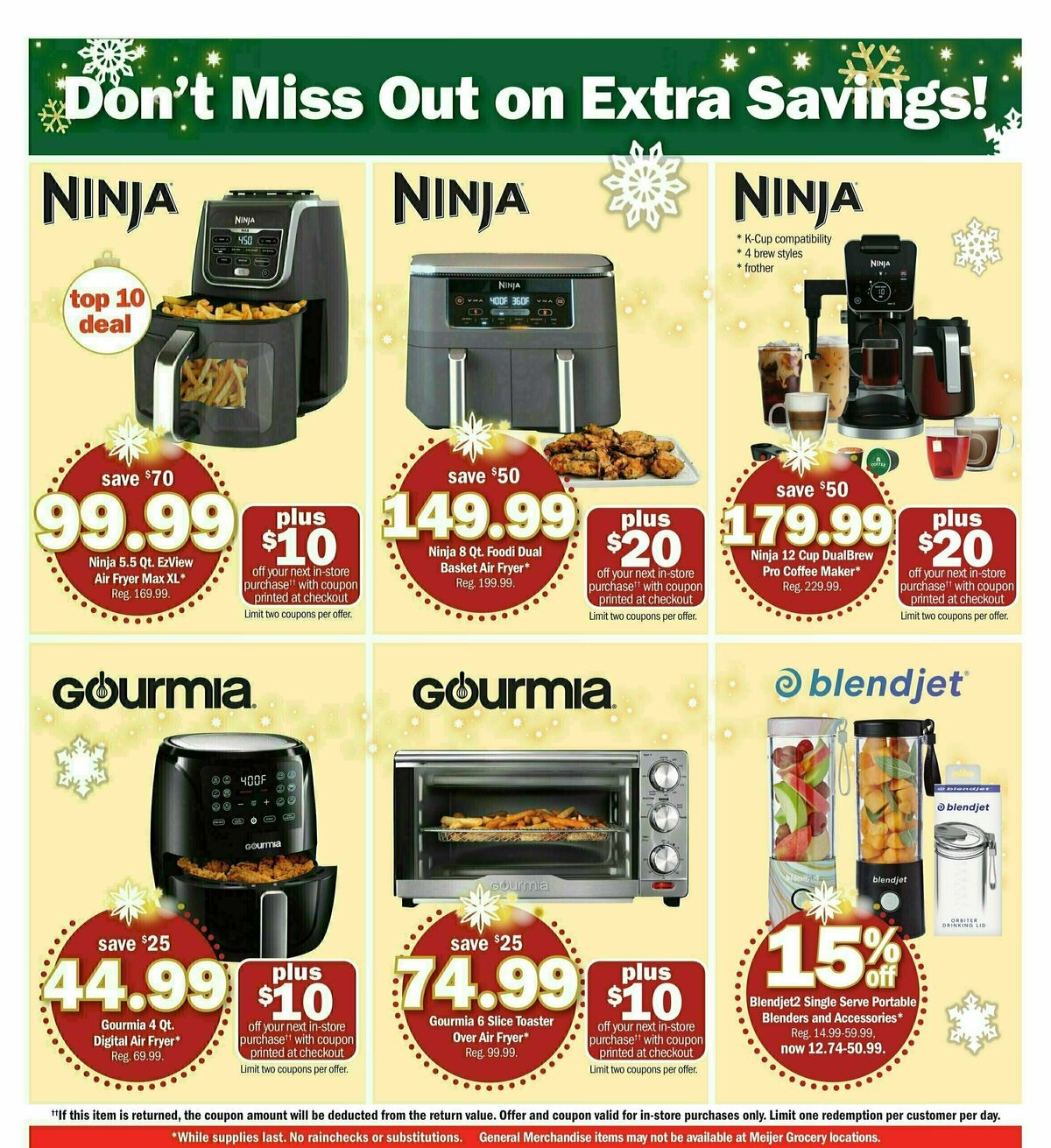 Meijer Holiday Ad Weekly Ad from November 5 Page 7