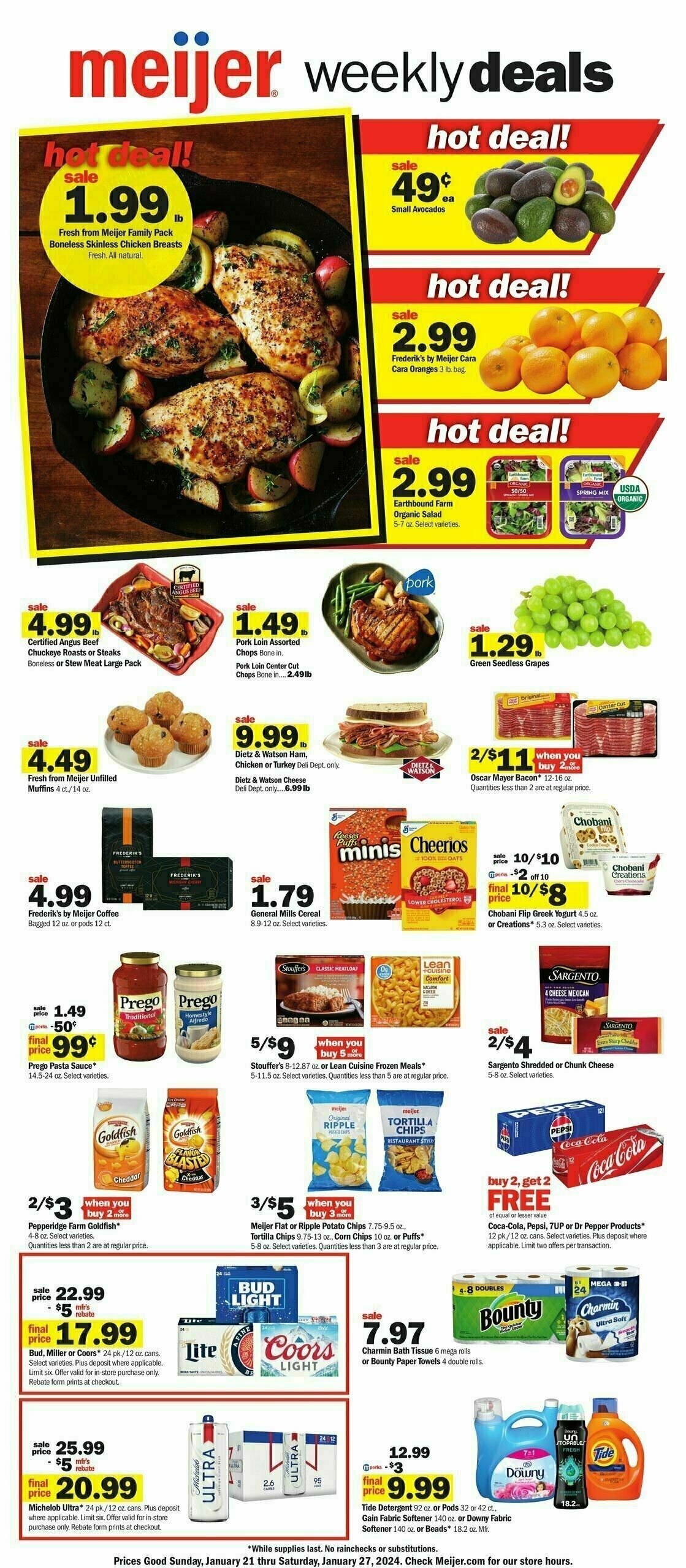 Meijer Weekly Ad from January 21