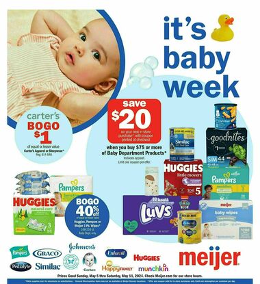 Meijer Baby Ad