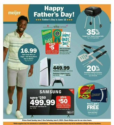 Meijer Father's Day