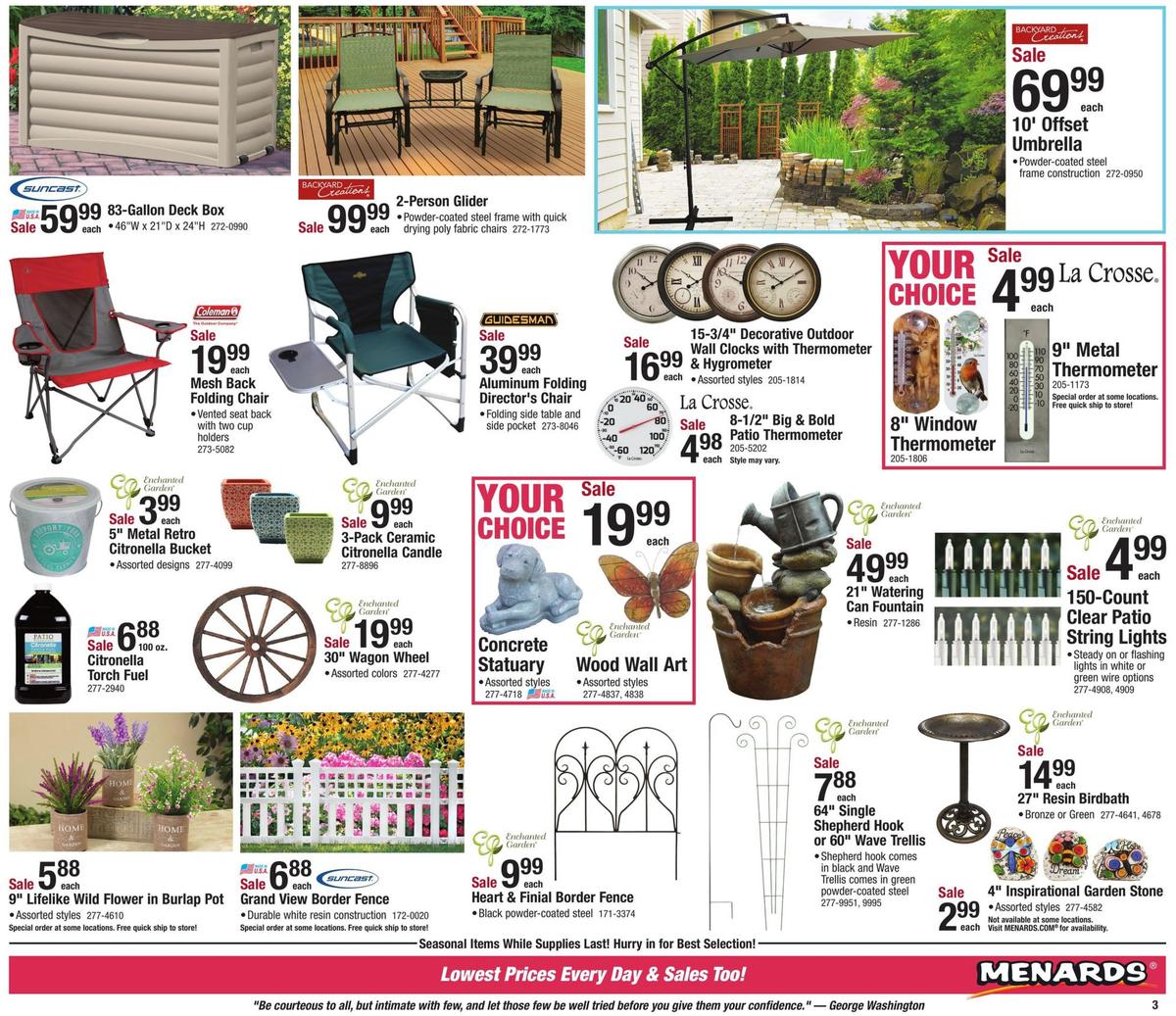 Menards 4th of July Sale Weekly Ads & Special Buys from June 30 Page 4