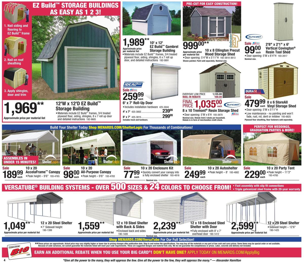 Menards 4th of July Sale Weekly Ads & Special Buys from June 30 Page 5