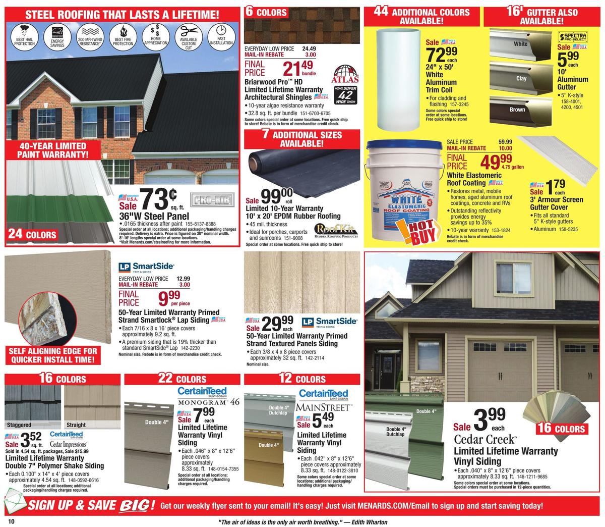 Menards Red Hot Sale Weekly Ads & Special Buys from July 21 Page 13