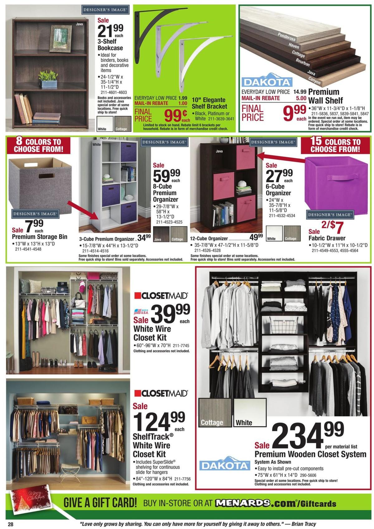 Menards Christmas Catalog Weekly Ads & Special Buys from November 24