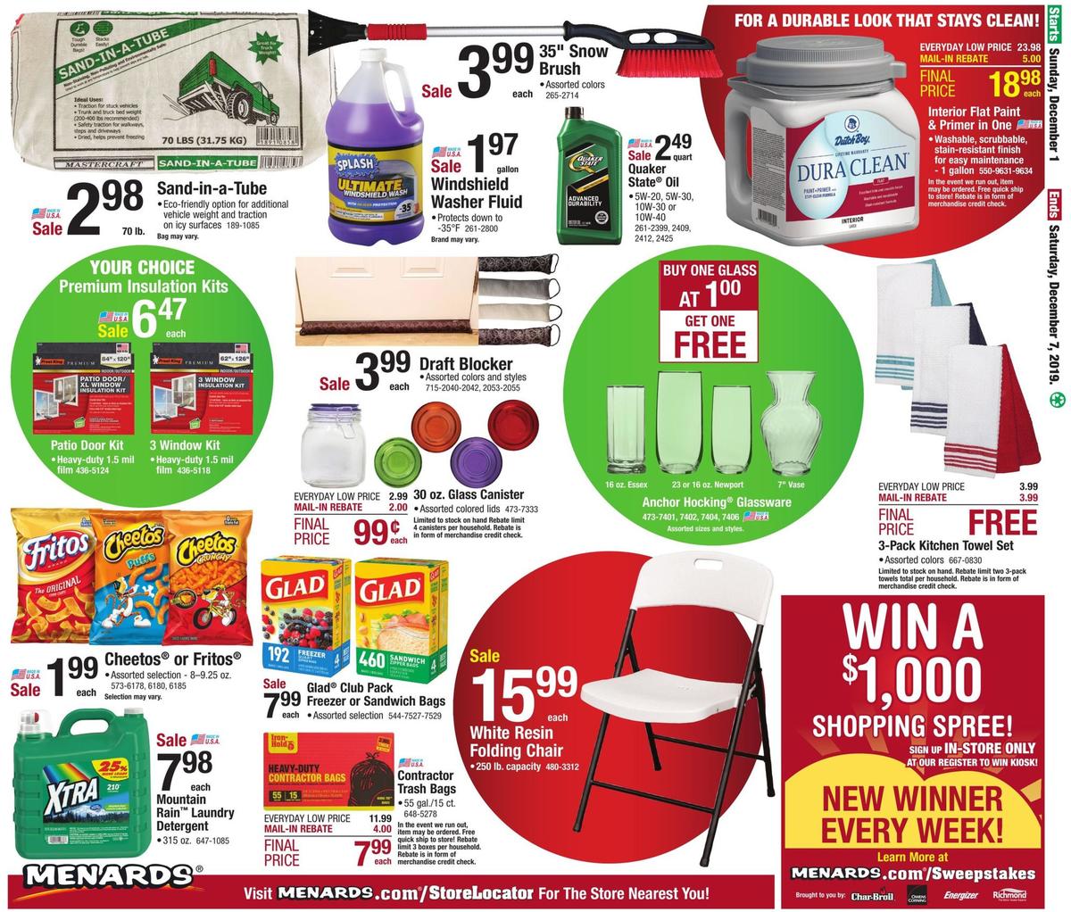 Menards Weekly Ads & Special Buys from December 1 Page 32