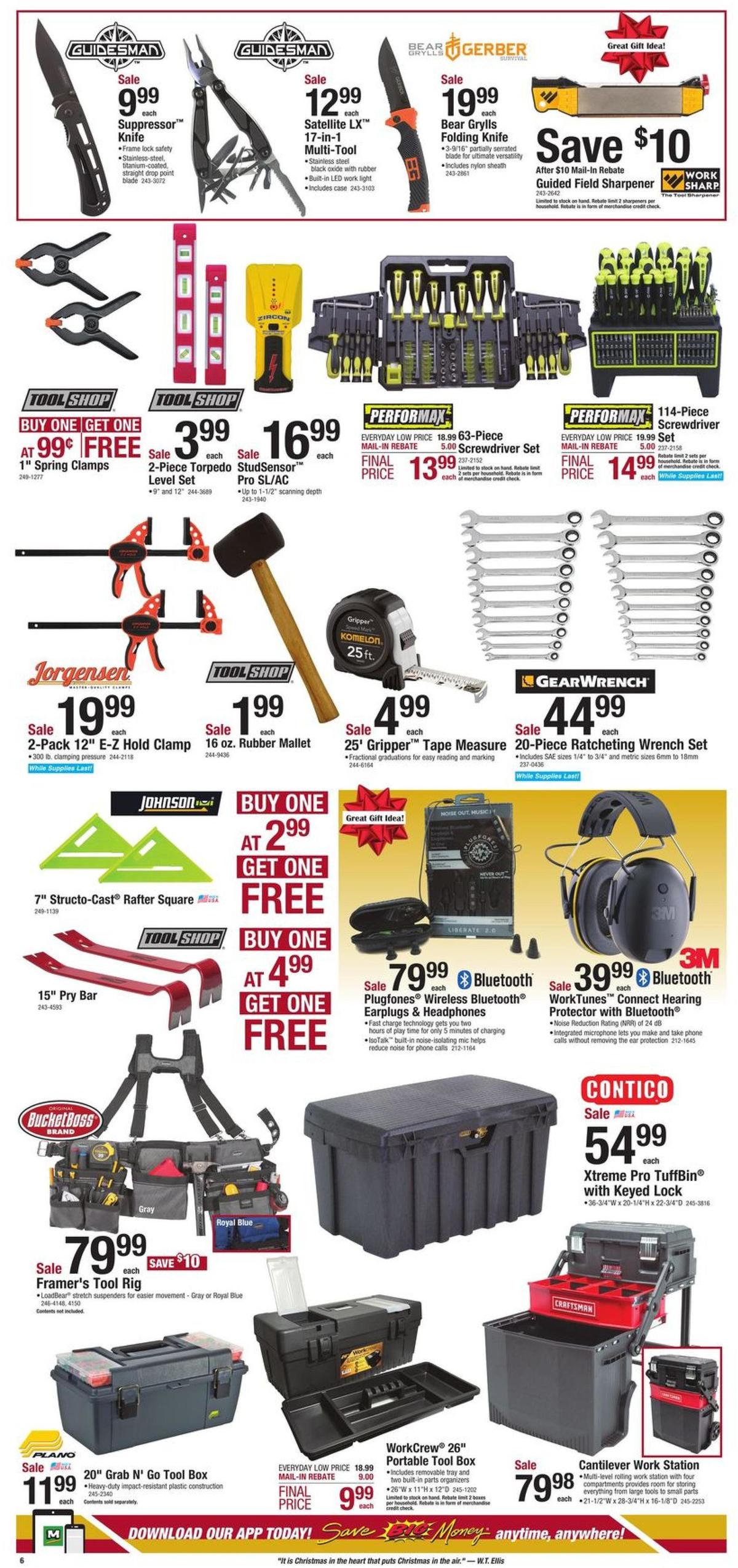 Menards Christmas Sale Tools Weekly Ads & Special Buys from December