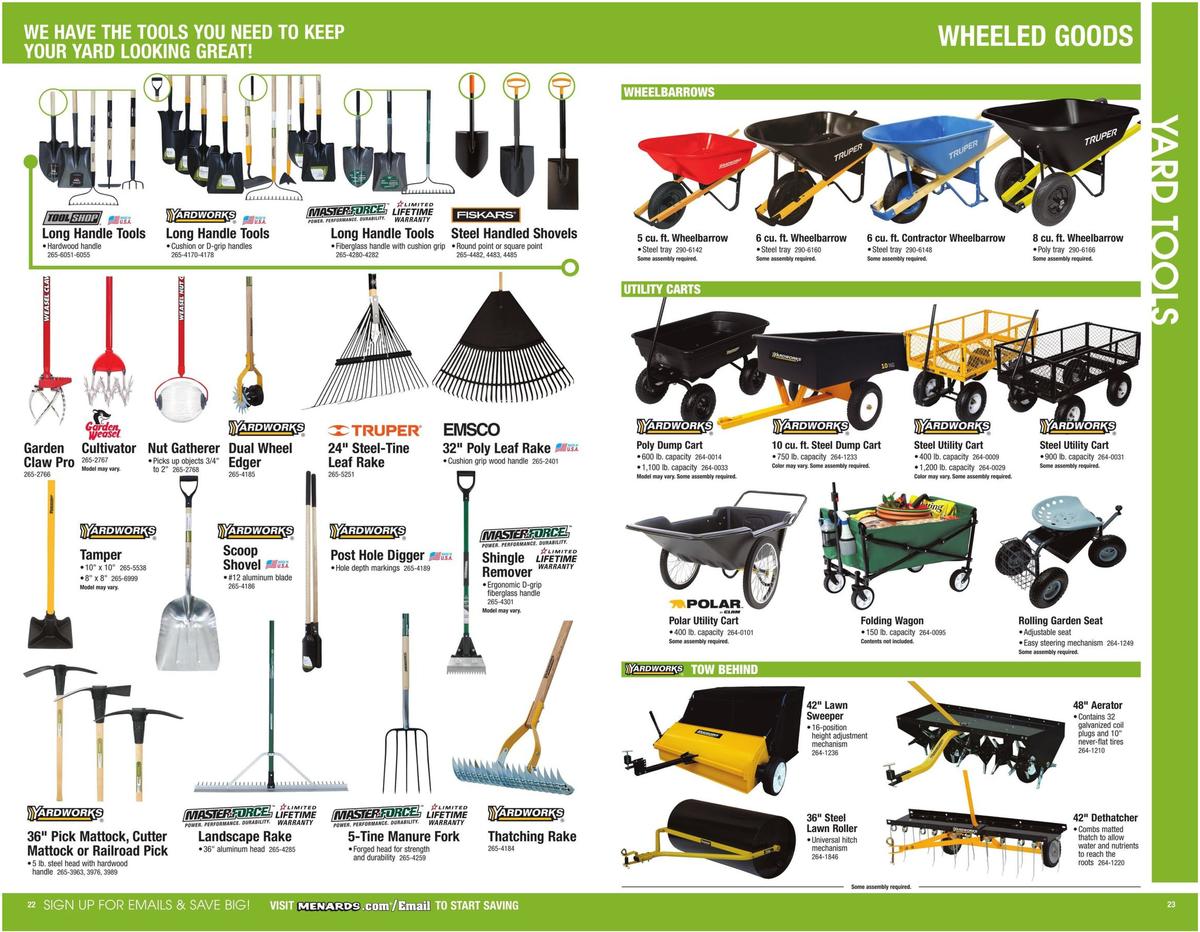 Menards Garden Center Catalog Weekly Ads & Special Buys from March 22