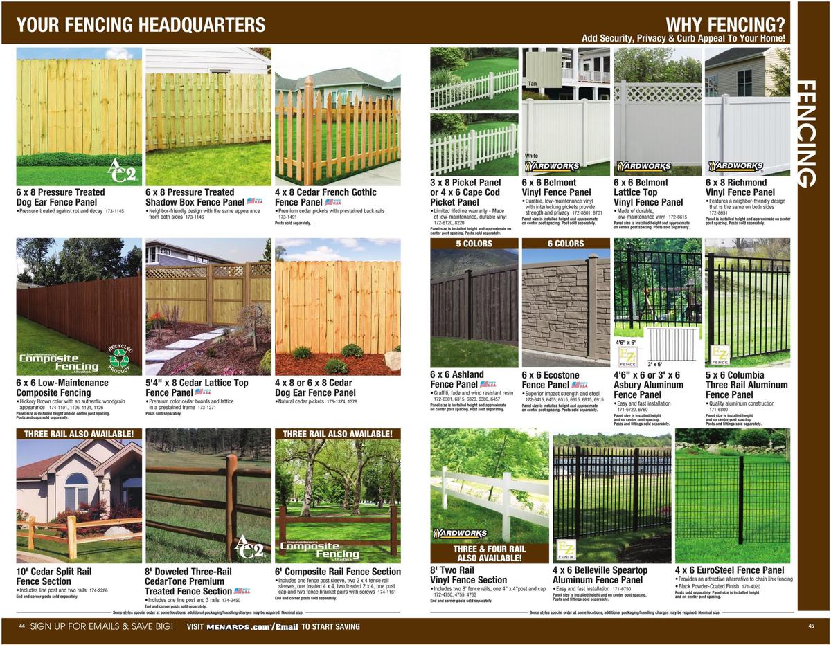 Menards Garden Center Catalog Weekly Ads & Special Buys for March 22