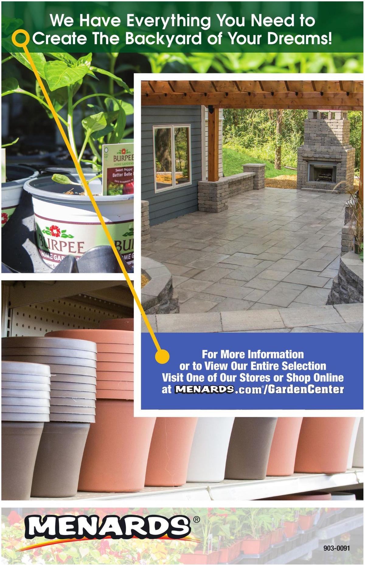 Menards Garden Center Catalog Weekly Ads & Special Buys from March 22