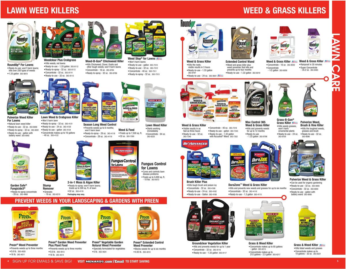 Menards Garden Center Catalog Weekly Ads & Special Buys from March 22