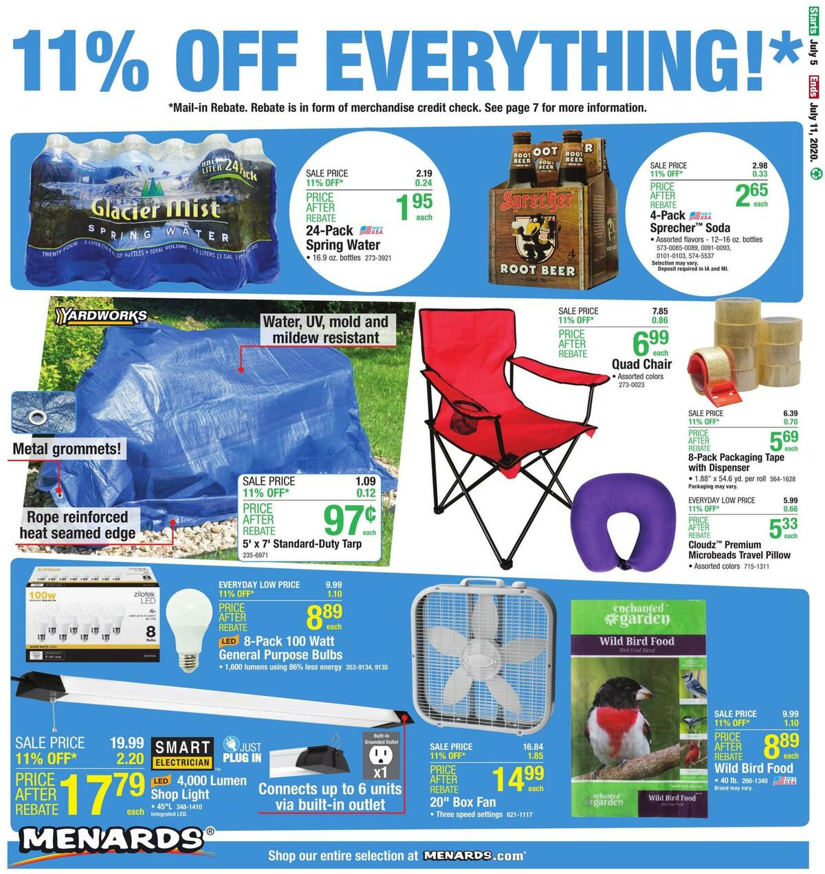 Menards Weekly Ads & Special Buys for July 5 - Page 10