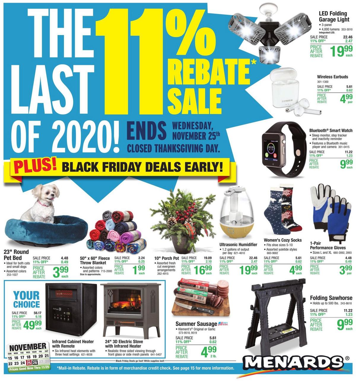 Menards Weekly Ads & Special Buys from November 15