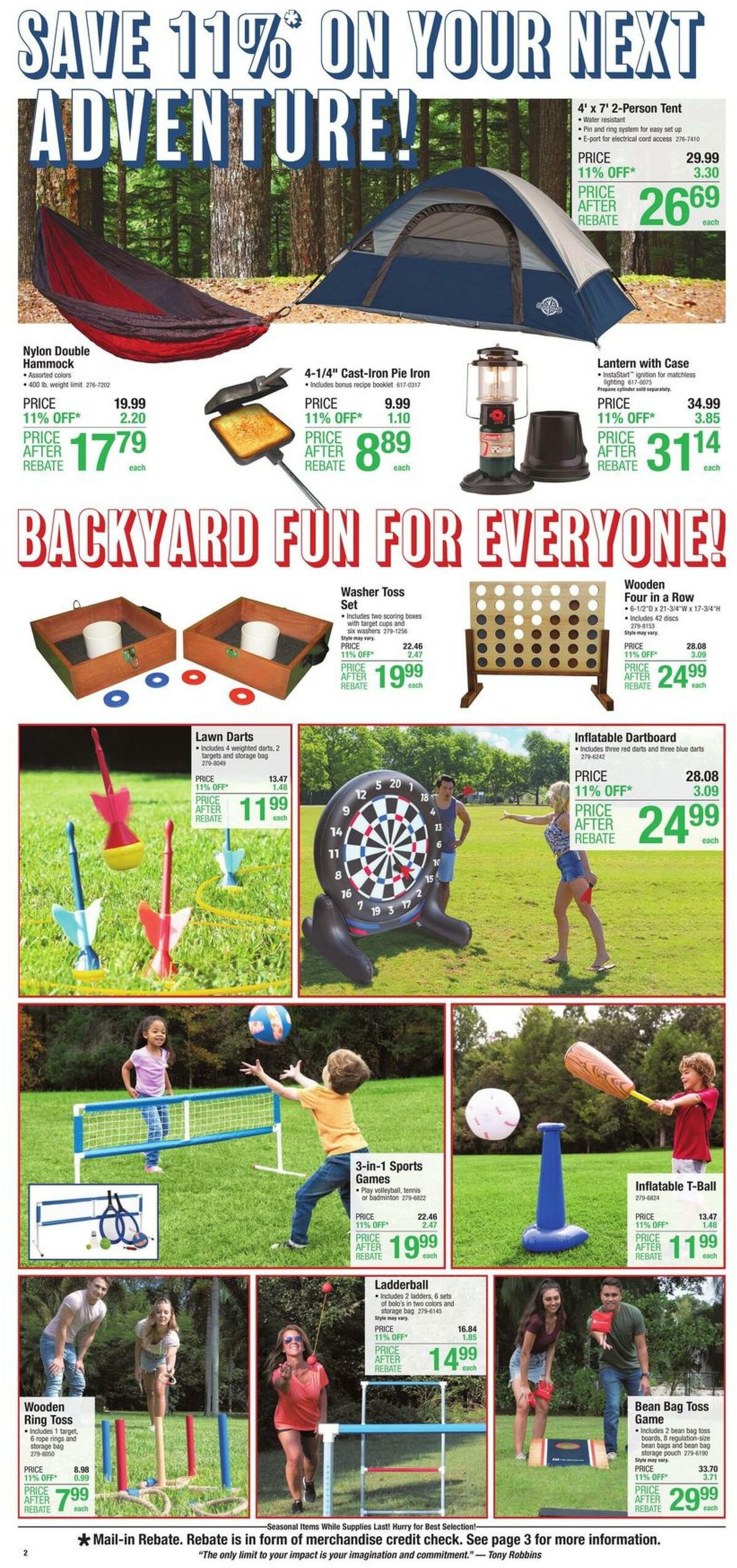Menards 4TH OF JULY FUN! Weekly Ads & Special Buys from June 24 Page 2