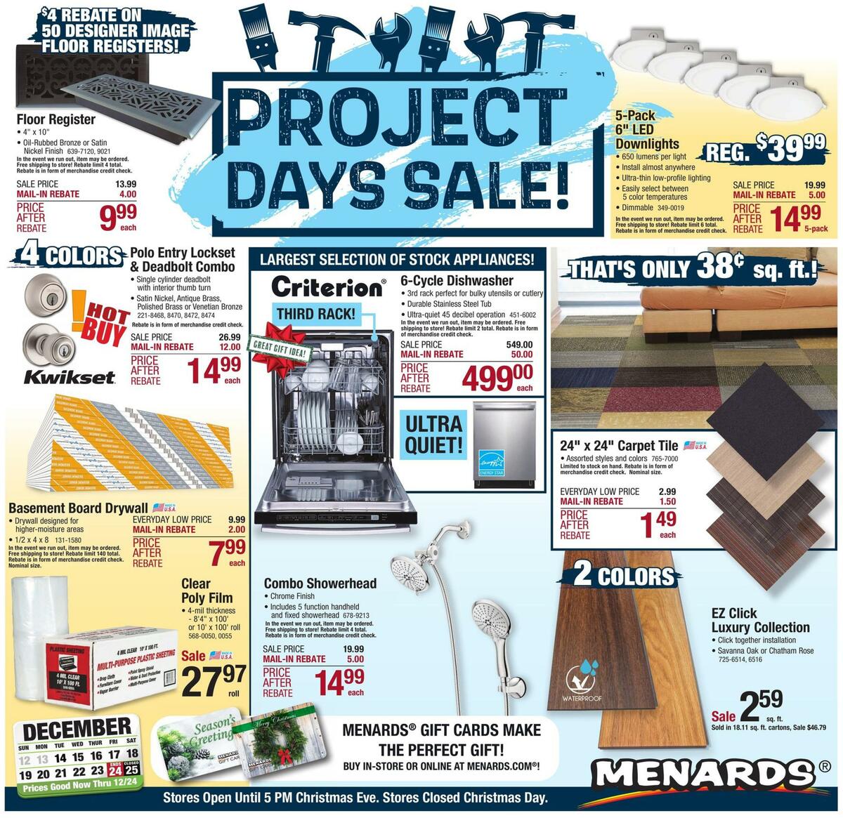 Menards Weekly Ads & Special Buys from December 14