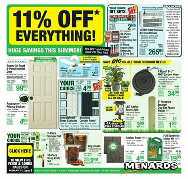Menards Weekly Ads &amp; Special Buys