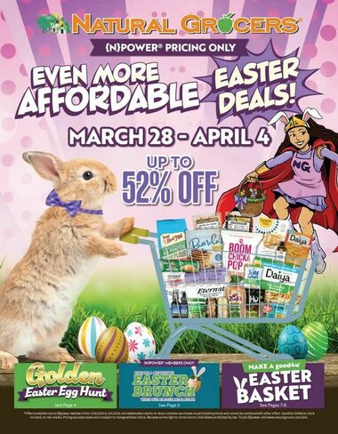 Natural Grocers Easter Deals - Future
