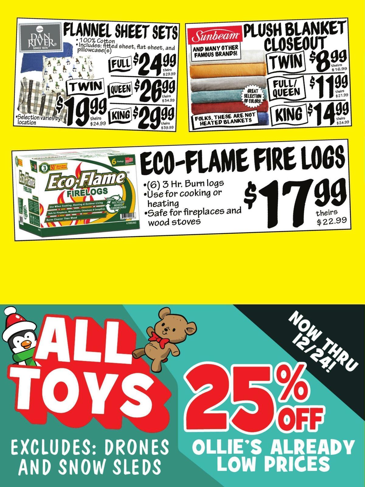 Ollie's Bargain Outlet Heater Outlet Weekly Ad from December 22 Page 3