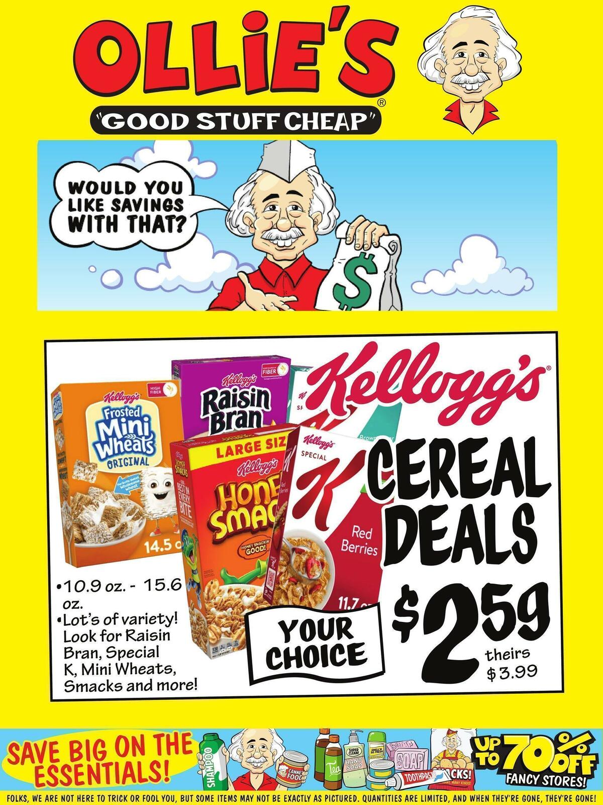 Ollie's Bargain Outlet Outlet Weekly Ad from April 13