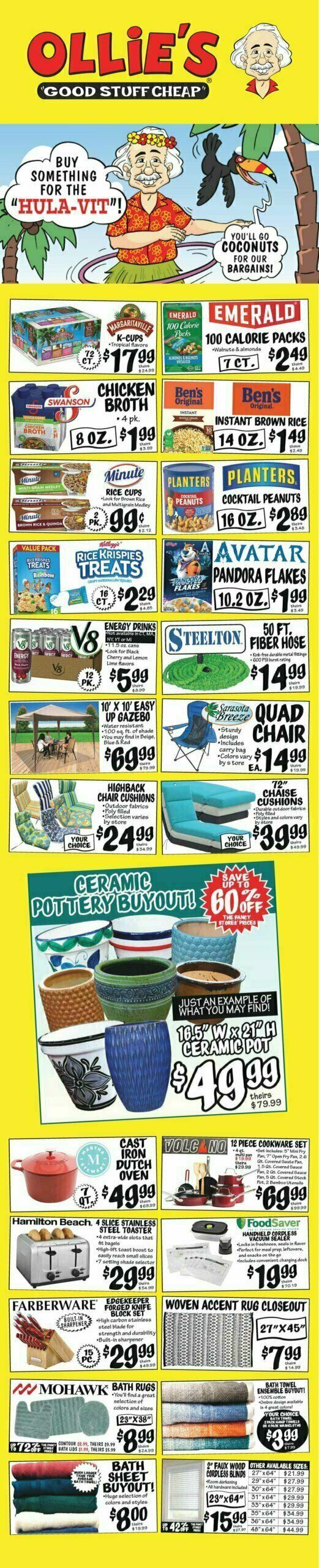 Ollie's Bargain Outlet Outlet Weekly Ad from July 6