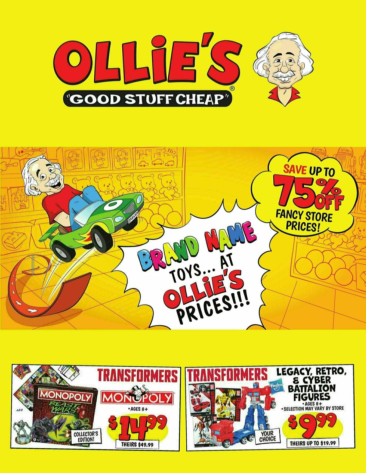 Ollie's Bargain Outlet Outlet Weekly Ad from November 4