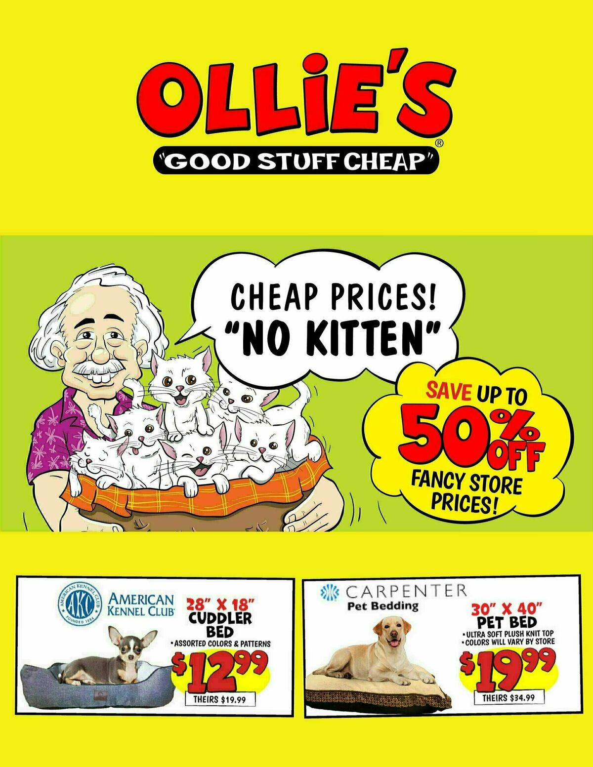 Ollie's Bargain Outlet Outlet Weekly Ad from July 9