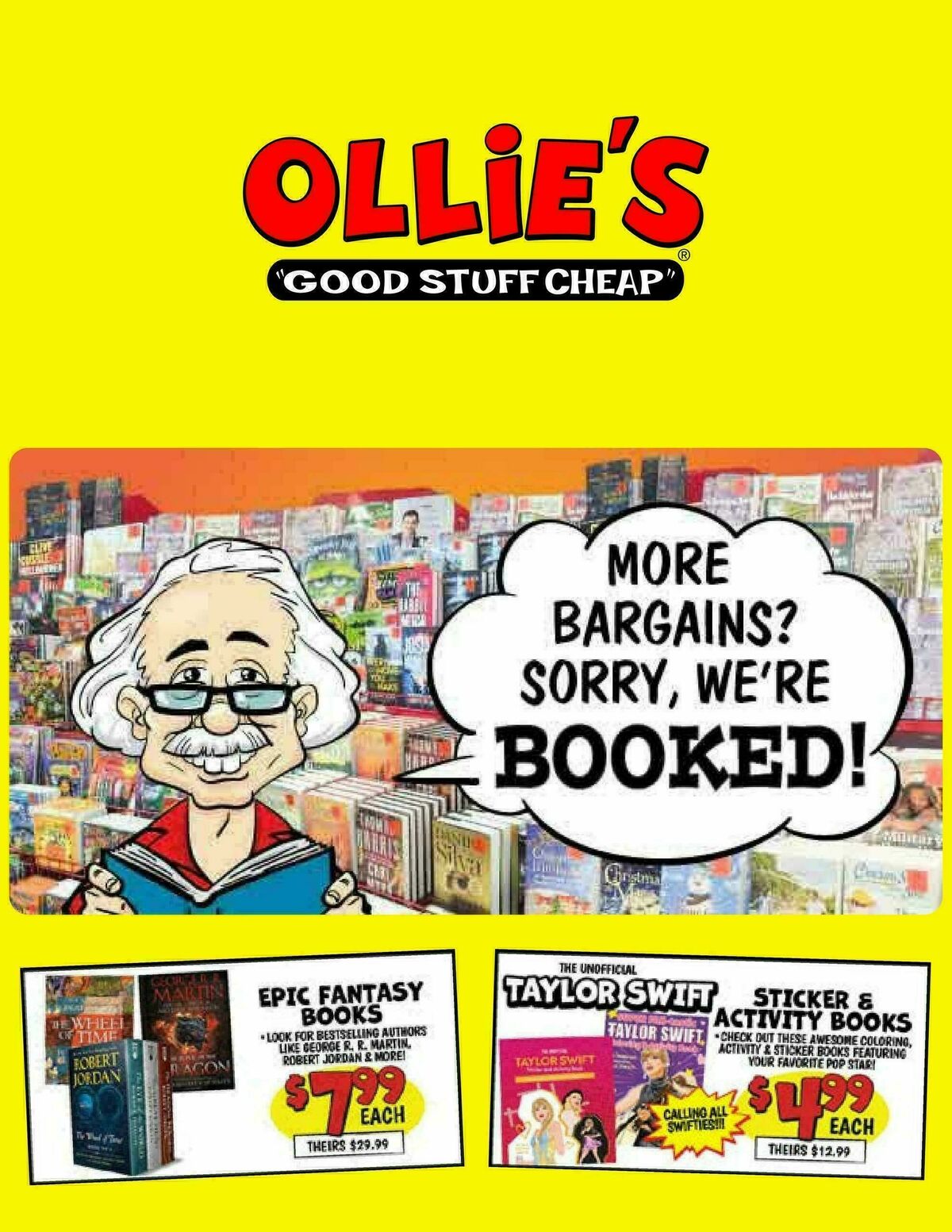 Ollie's Bargain Outlet Outlet Weekly Ad from September 16