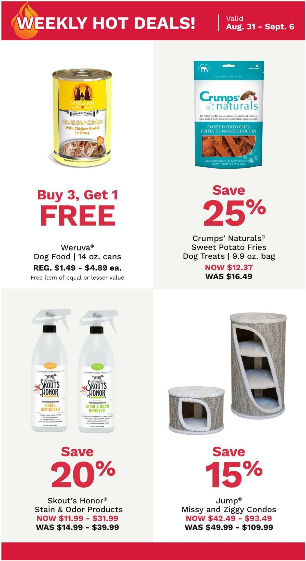 Pet Supermarket Dog and Small Pet Savings for September 1 Page 2
