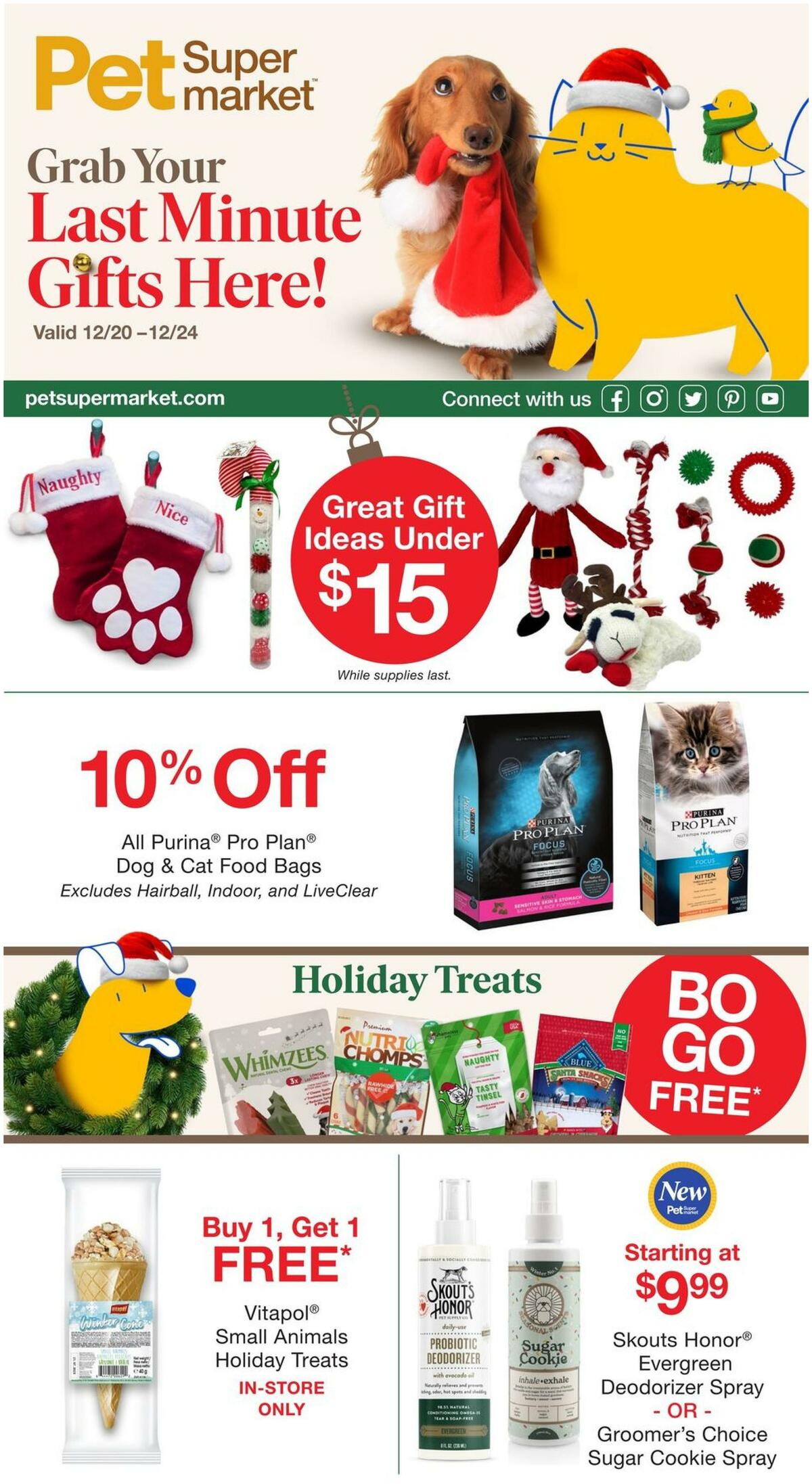 Pet Supermarket Local Ad & Deals from December 20
