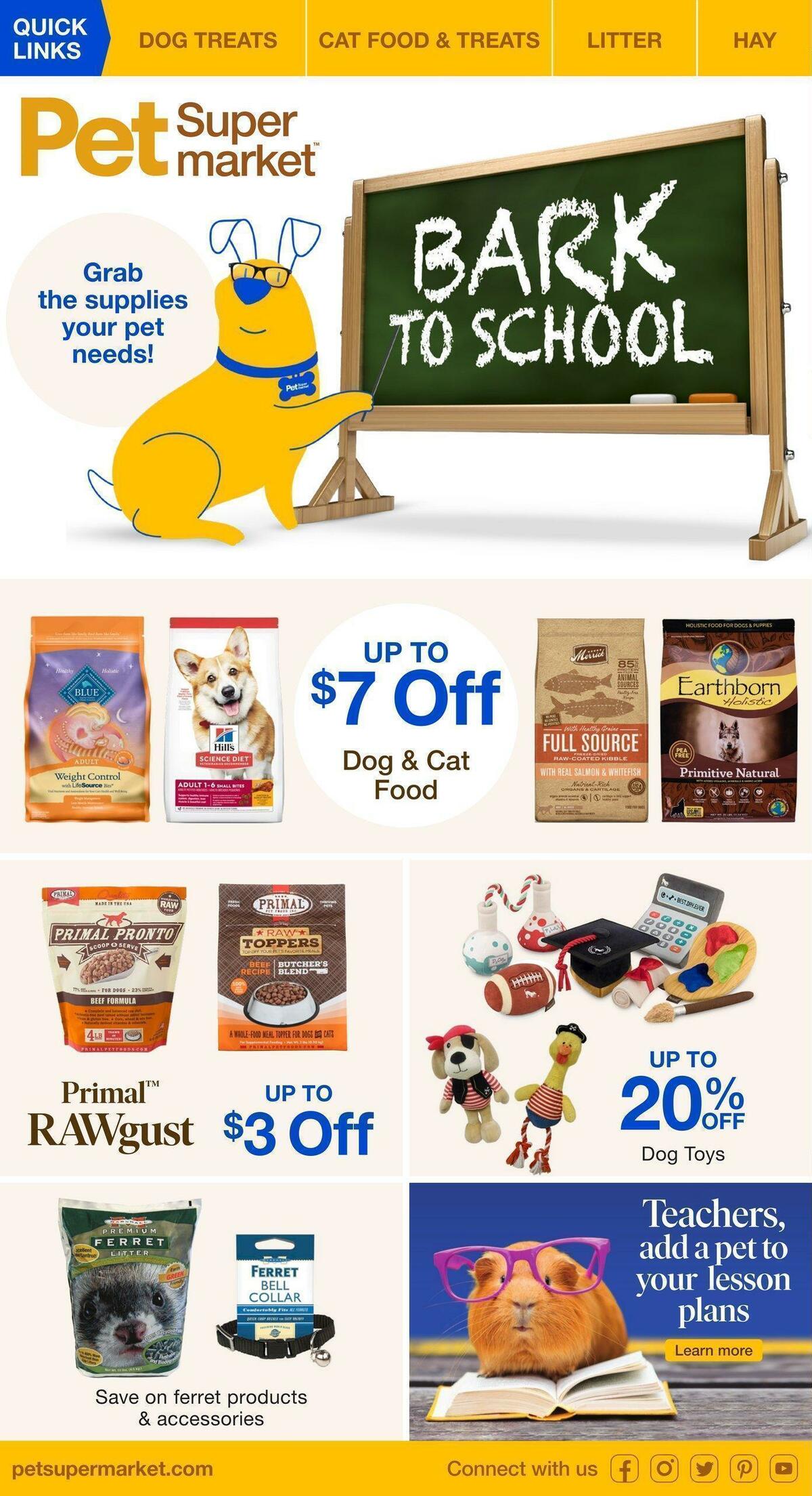 Pet Supermarket Local Ad & Deals from July 28