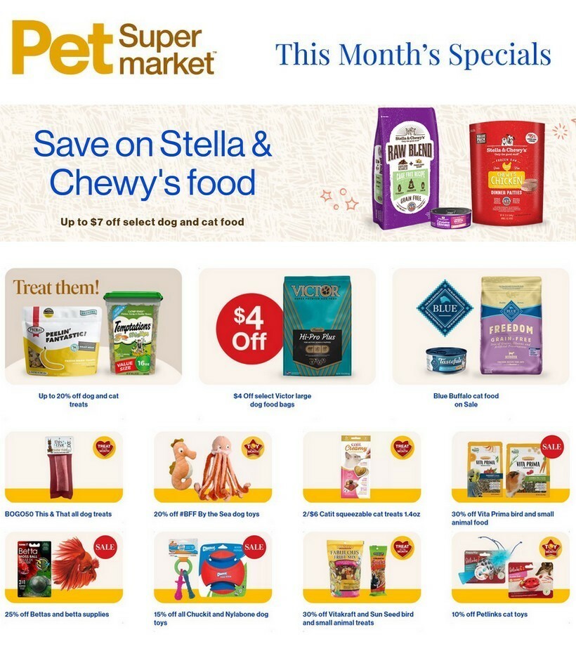 Pet Supermarket Local Ad & Deals from May 1