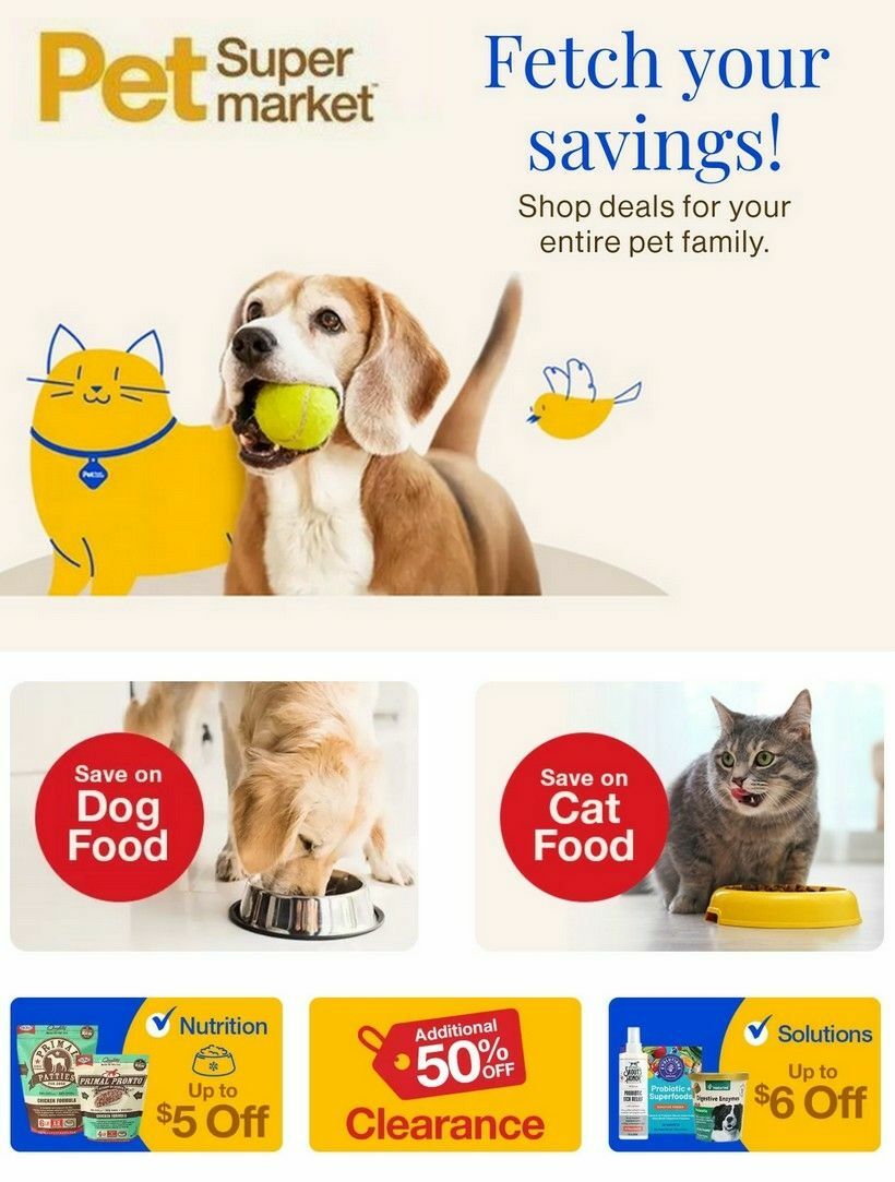 Pet Supermarket Local Ad & Deals from January 1