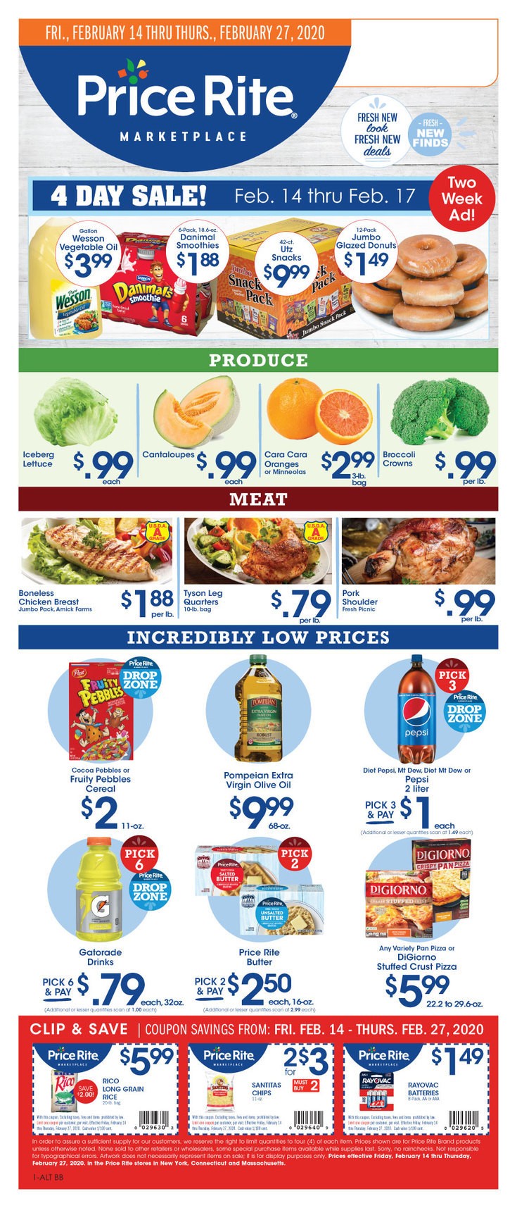 Price Rite Weekly Ad & Specials from February 14
