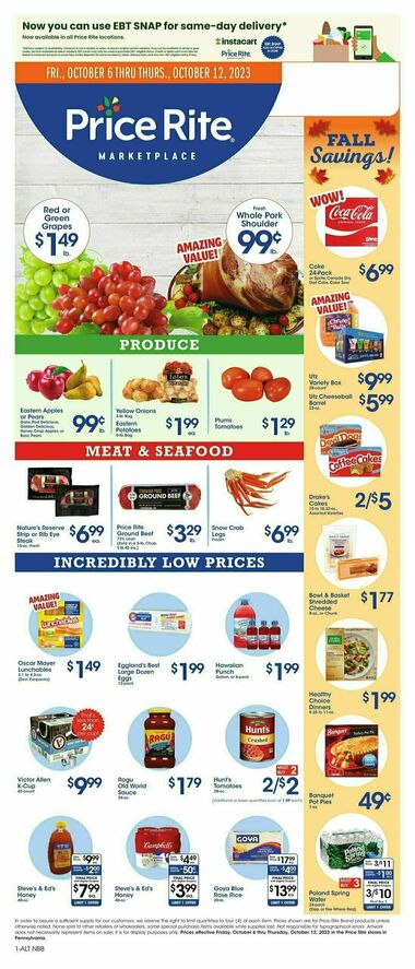 Price Rite Weekly Ad & Specials
