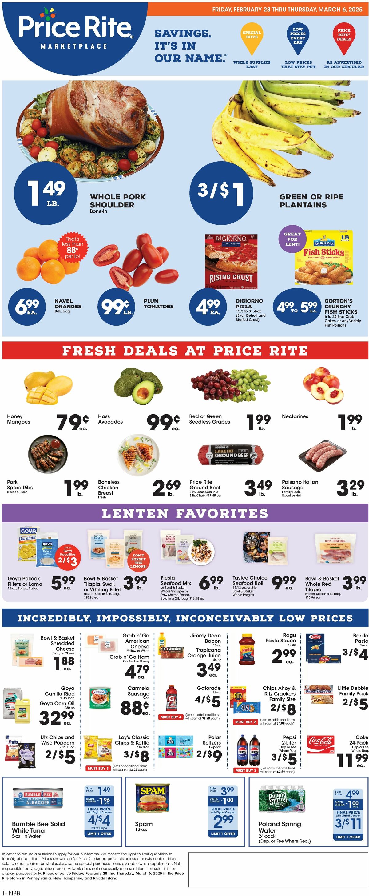 Price Rite Weekly Ad & Specials from February 28