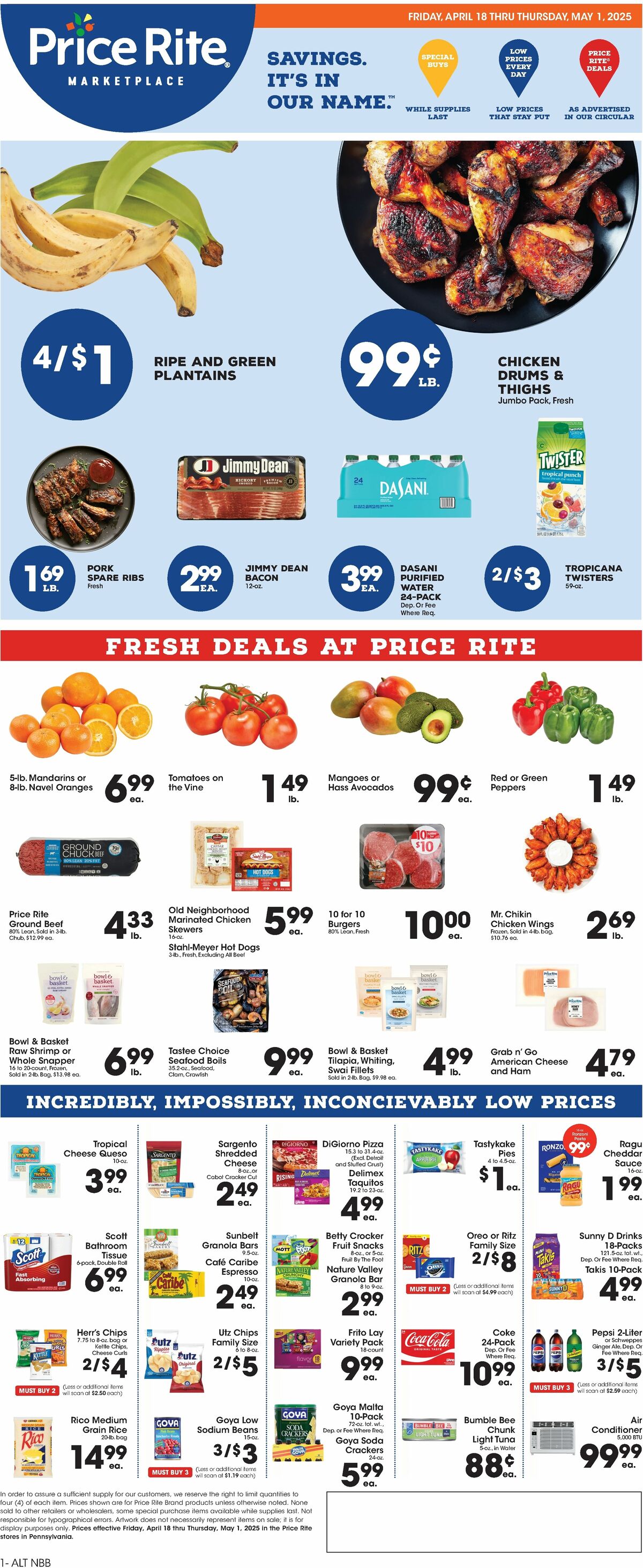 Price Rite Weekly Ad & Specials from April 18