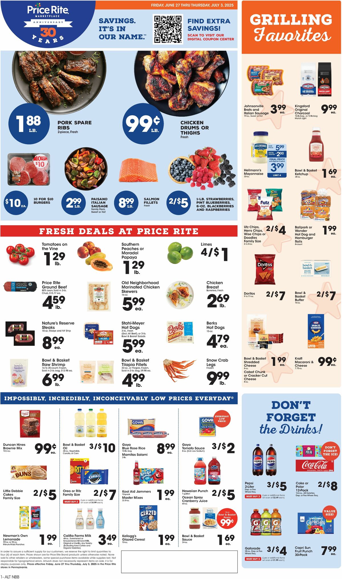 Price Rite Weekly Ad & Specials from June 27